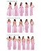 Tricks Of the Trade Pink Maxi Dress (Convertible Dress)